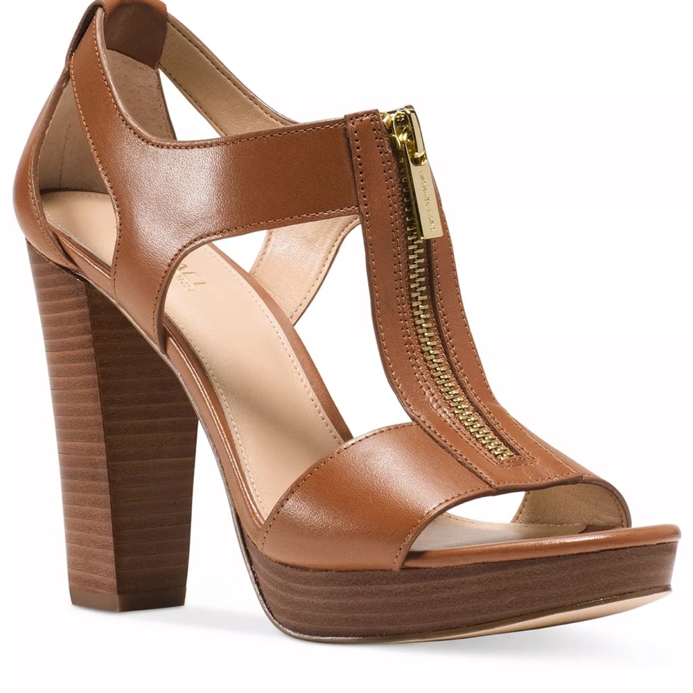 Michael Kors size 6 High heels in the color: LUGGAGE